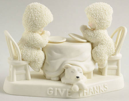 Snowbabies Give Thanks - Boxed