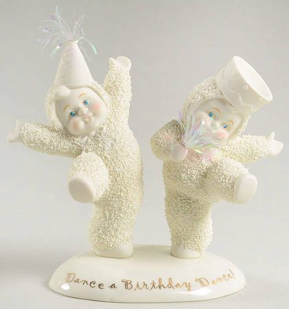 Snowbabies Dance A Birthday Dance - With Box Bx716