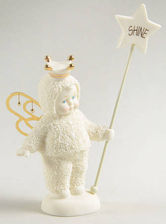 Snowbabies Shine-Angel With Gold Wings - With Box Bx713