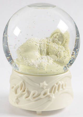 Snowbabies Waterglobe Time To Dream - Boxed