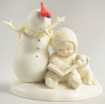 Snowbabies Once Upon A Winter's Day-With Book - Boxed