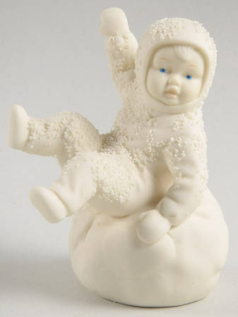Snowbabies Don't Fall Off-On A Snowball - Boxed
