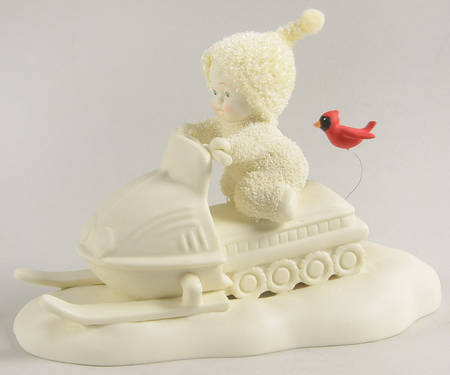 Snowbabies Dashing Through The Snow - Boxed