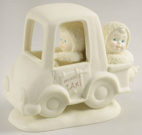 Snowbabies Mom's Taxi - Boxed