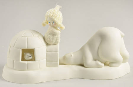 Snowbabies Anybody Home? - With Box-Bx554