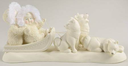 Snowbabies I Think They're All Mushed Out - Boxed