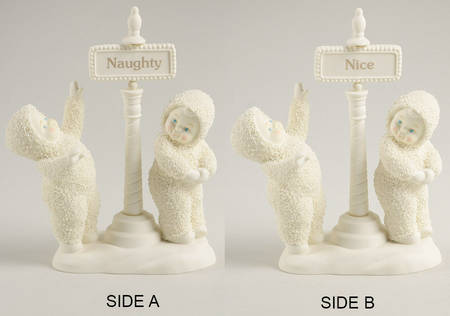 Snowbabies Naughty Or Nice - With Box Bx383