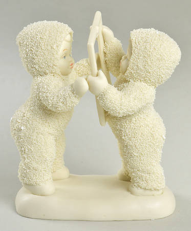 Snowbabies You'Ve Got Cutes Little Baby F - With Box Bx381