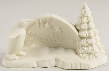 Snowbabies Snowbabies Polar Sign - No Box