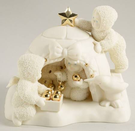 Snowbabies I'Ii Be Home For Christmas - Boxed