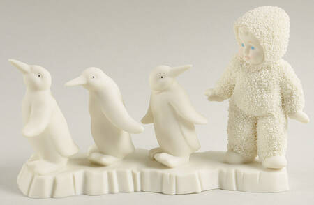 Snowbabies Walk Like A Penguin - Boxed