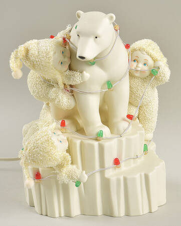 Snowbabies Northern Lights - Boxed