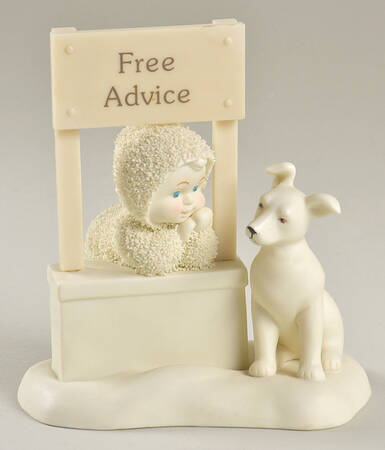 Snowbabies Free Advice - With Box Bx316