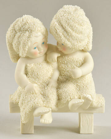 Snowbabies Unwinding With The Girls - Boxed