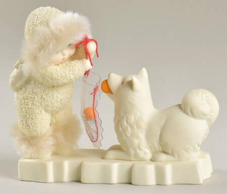 Snowbabies Orange Surprise - Boxed