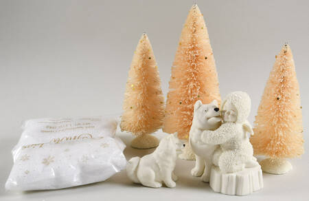 Snowbabies Puppy Love-Set Of 6 - Boxed
