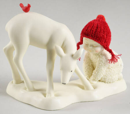 Snowbabies We Are Deer Friends - Boxed