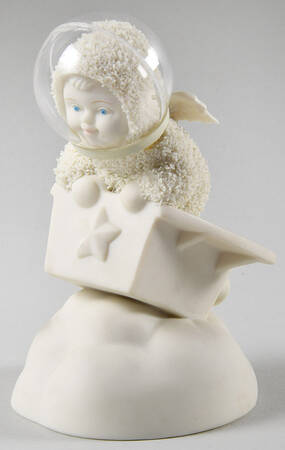 Snowbabies To The Moon And Beyond-Rocket - No Box