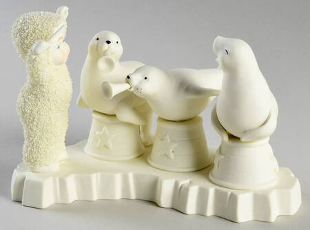 Snowbabies Seal Of Approval - Bx431 With Box