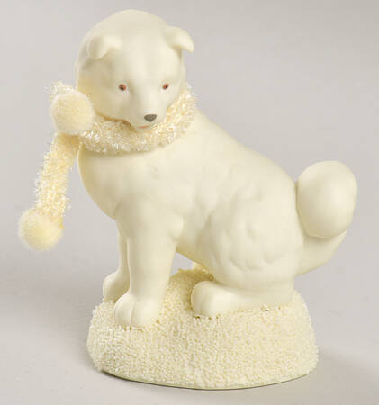 Snowbabies Christmas Collectible Puppy - With Box Bx664