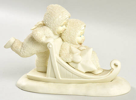 Snowbabies Mush - Sled Only - No Box