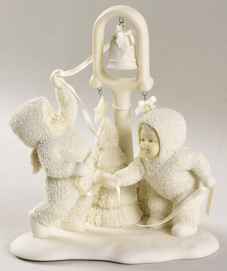 Snowbabies Ring The Bell It's Christmas - Boxed