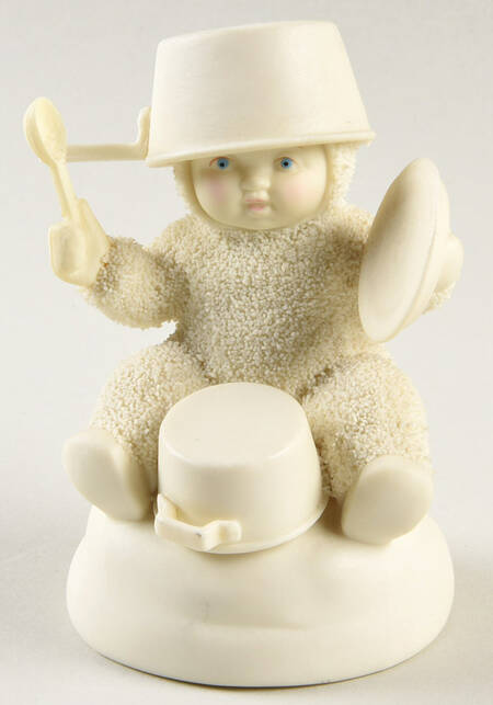 Snowbabies Stirring Up Trouble -