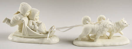 Snowbabies To The Pole We Go - With Box Bx719