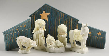 Snowbabies Babies In Bethlehem - Set Of 6 - Boxed