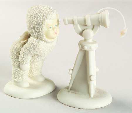 Snowbabies I See You-Set Of 2 - Boxed