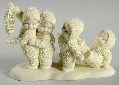 Snowbabies Even A Small Lightshines In The Darkness - Boxed