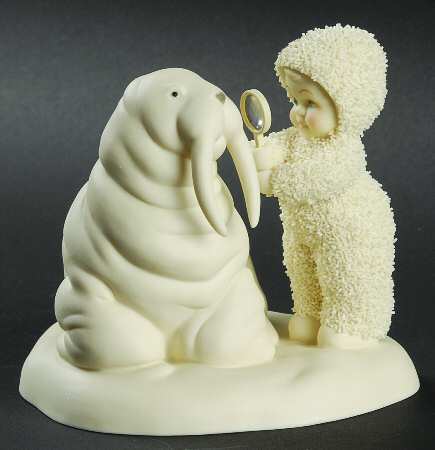 Snowbabies May All Your Wrinkles Be Laughlines - Boxed