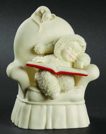 Snowbabies Not A Creature Was Stirring-Red Book - With Box 258