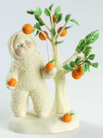 USA - Snowbabies Orange Grove - Florida - Boxed