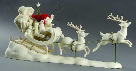 Snowbabies Up Up & Away - With Box