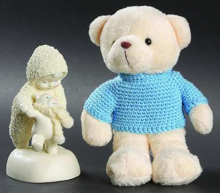 Snowbabies Baby Bear Steps-Set Of 2 - Boxed