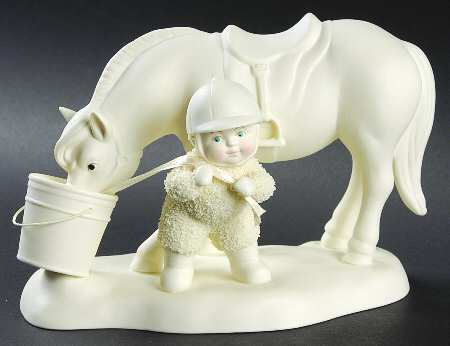 Snowbabies Pony Up - Boxed
