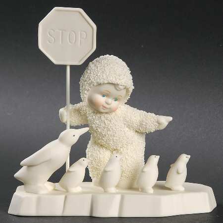 Snowbabies School Crossing - With Box Bx333