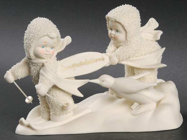 Snowbabies Congratulations - Boxed