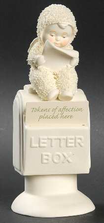 Snowbabies This Message Is Heaven Sent - With Box Bx332