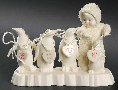 Snowbabies Love Birds - With Box Bx323