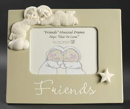 Snowbabies Friends Musical Frame - Boxed