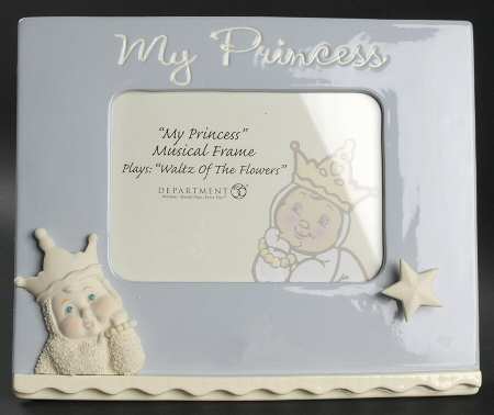Snowbabies My Princess Musical Frame - With Box Bx347