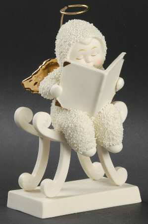 Snowbabies May An Angel Watch Over You - With Box Bx359