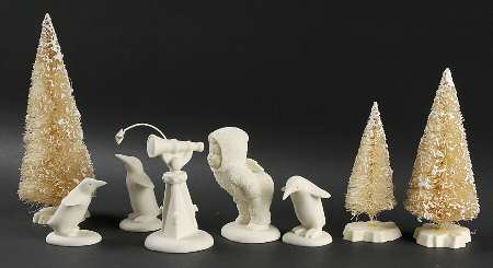 Snowbabies Stargazing-Set Of 9 - With Box Bx368