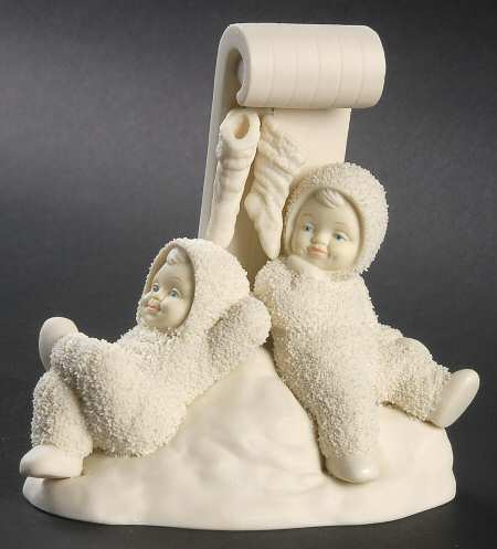 Snowbabies How Many Days 'Til Christmas? - Wtih Box Bx385