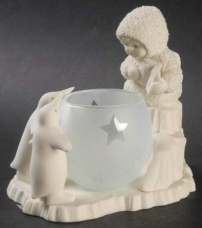 Snowbabies Once Upon A Time-Votive Holder - Boxed