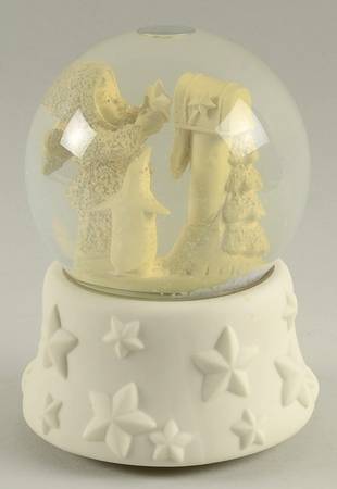 Snowbabies Waterglobe You Didn't Forget Me-Have Yourself A Mer - Boxed