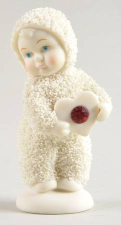 Snowbabies My Heart Shines For You-Red Stone - Boxed