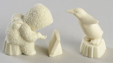 Snowbabies I'm An Artist - Set Of 3 - Bx429 With Box